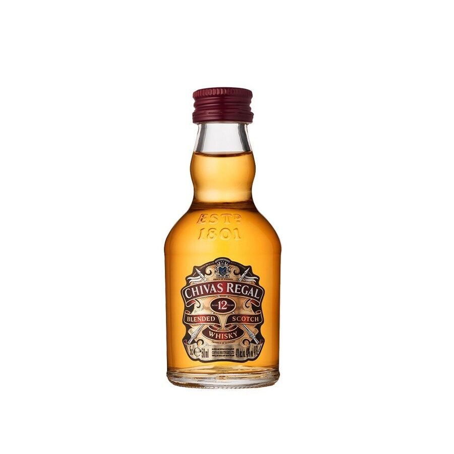 シーバスリーガル12年 700ml + ミズナラ12年 50ml ミニチュアボトル