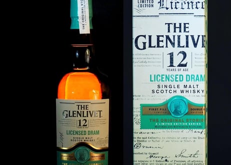 ザ・グレンリベット12年 ライセンスド・ドラム 限定品 48% 700ml