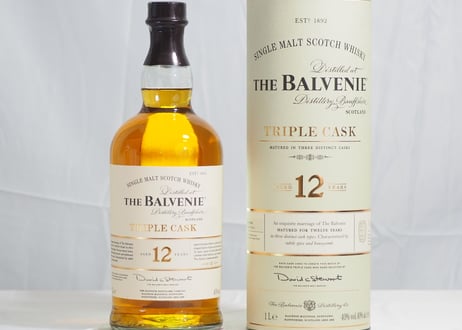 バルヴェニー12年 トリプルカスク 40% 1000ml