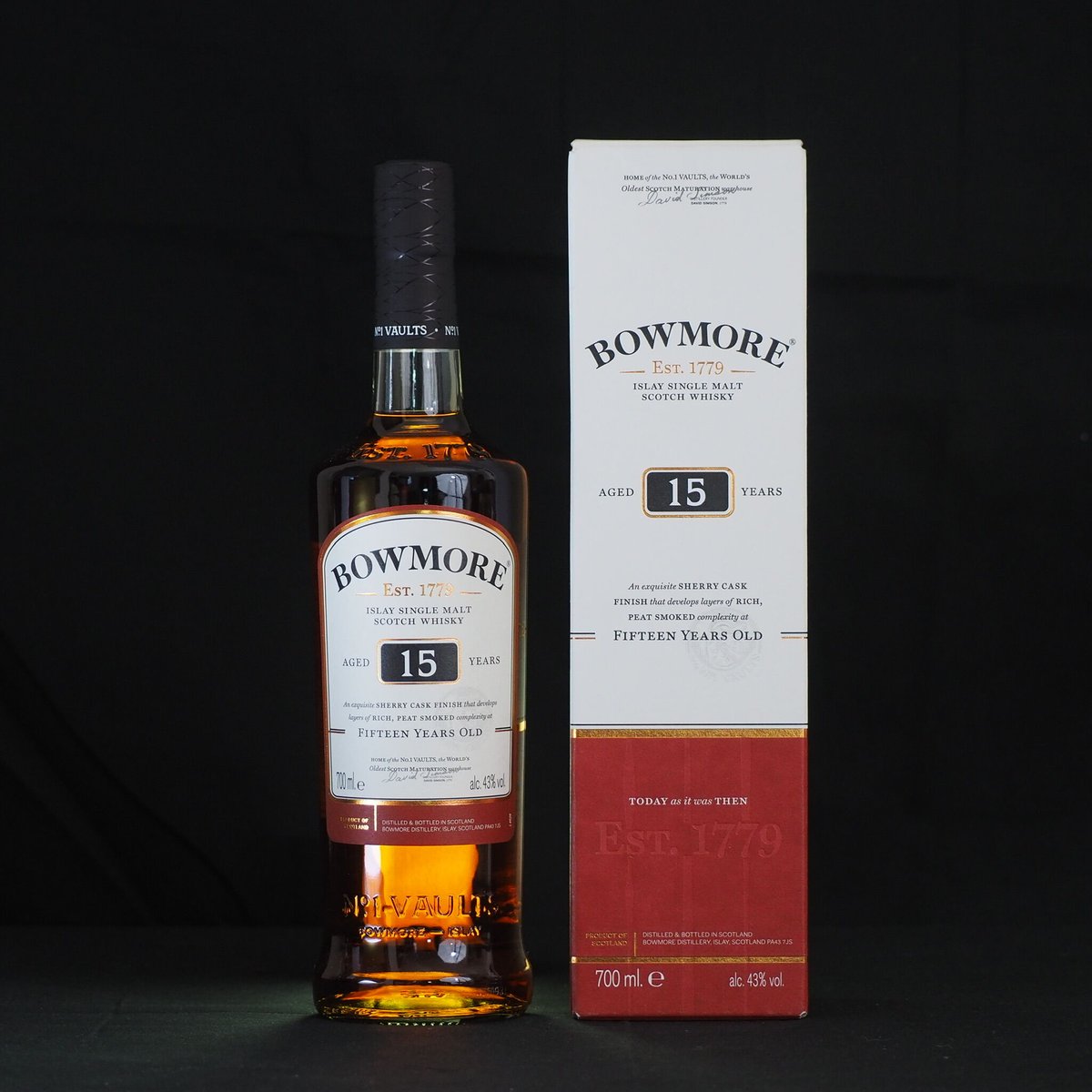 ボウモア15年 700ml 43% | ウイスキーかつはら ボウモア15年 700ml 43% | ウイスキーかつはら