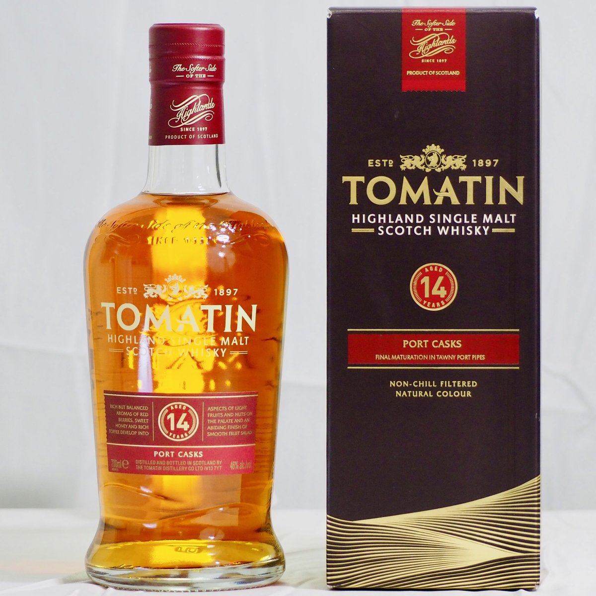 TOMATIN 14年 ポート・カスク 700ml Tomatin 14 Year Old Port Cask Single Malt Scotch Whisky