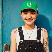 SOFT BB CAP  {Nylon / GREEN}