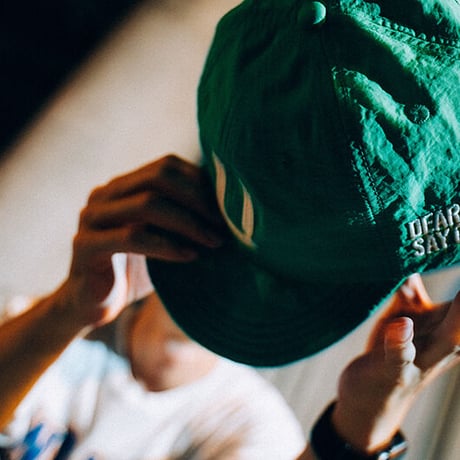 SOFT BB CAP  {Nylon / GREEN}