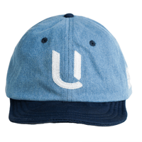 SOFT BB CAP  {Cotton / Denim & Navy }
