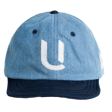 SOFT BB CAP  {Cotton / Denim & Navy }