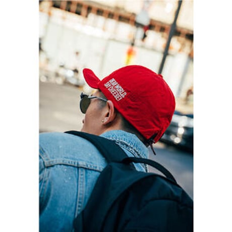 SOFT BB CAP  {Nylon / RED}