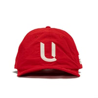 SOFT BB CAP  {Nylon / RED}
