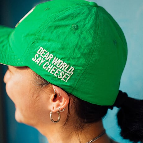 SOFT BB CAP  {Nylon / GREEN}