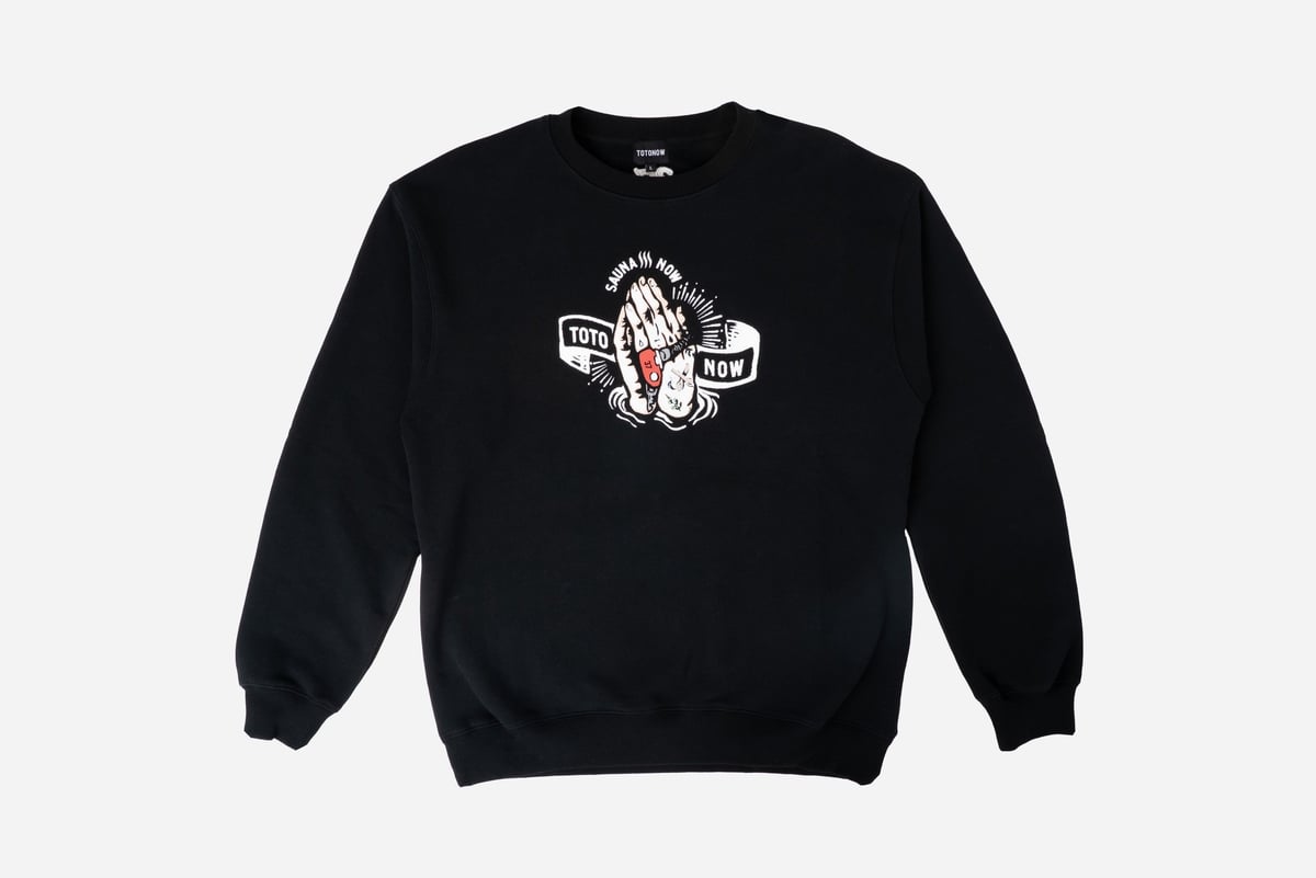 WEB限定】裏起毛 Sweat / Black | totonow shop