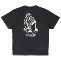 長谷川 穂積 collaboration long sleeve T-shirt / Blac
