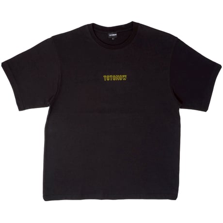Embroidery T-shirt / black