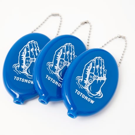Rubber coin case / Blue