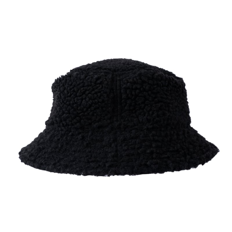 Chapeau d'O Color Boa Bucket 黒 Boa Bucket Hat / Black