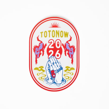2026 干支 Original Sticker / White