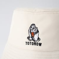 Original Sauna Bucket Hat / White × Beige