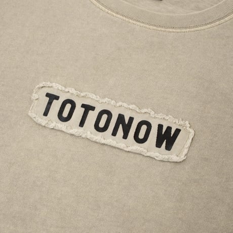 Patchwork T-shirt / Pigment white
