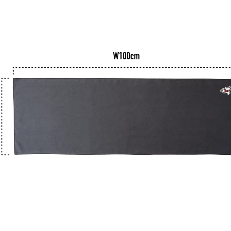 Towel & Nylon Bag / Black | totonow shop
