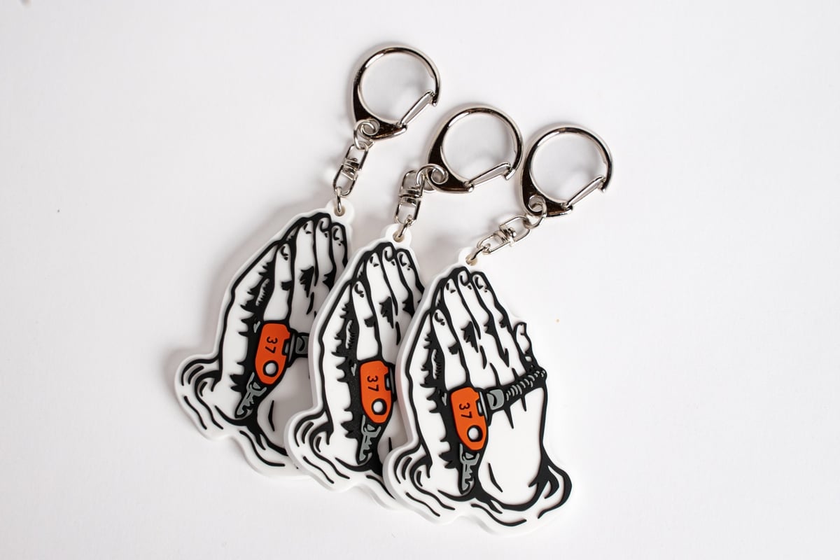 Rubber Key Holder / White | totonow shop