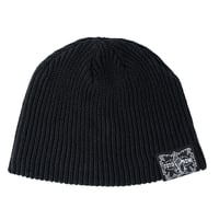 Organic Cotton Beanie / Black