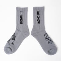 Cotton Design Socks / Dark Gray