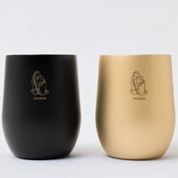 Stainless Thermal Tumbler / Black & Gold