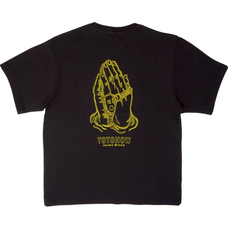 Embroidery T-shirt / black