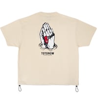 Draw Cord T-shirt / natural