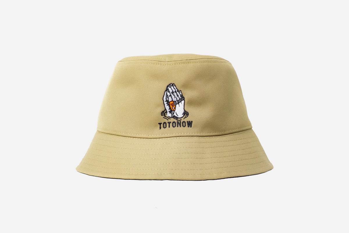 Original Bucket Sauna Hat / Beige × Black | tot