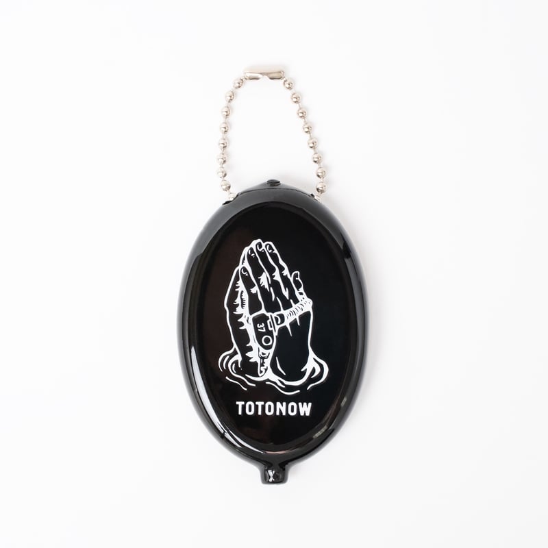 Rubber coin case / Black | totonow shop