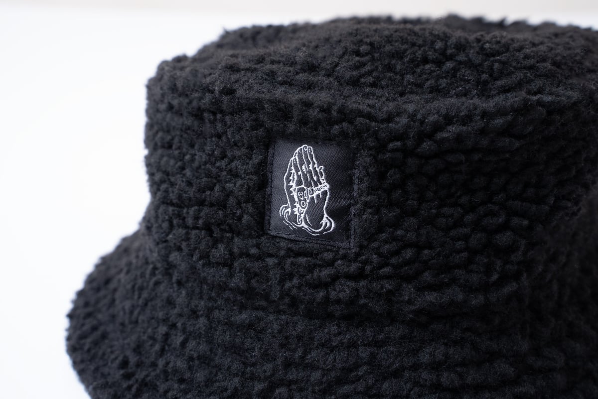 Chapeau d'O Color Boa Bucket　黒 Boa Bucket Hat / Black | totonow shop