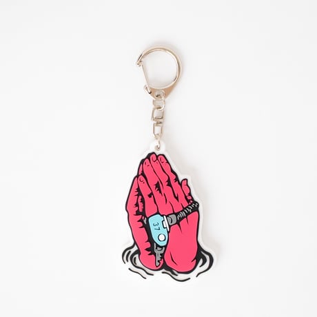Rubber Key Holder / Pink