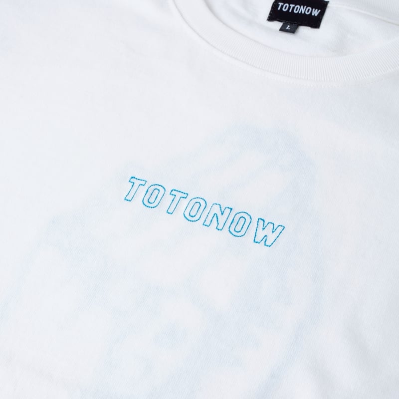 Embroidery T-shirt / white | totonow shop