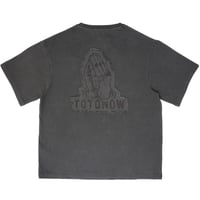 Patchwork T-shirt / Pigment black