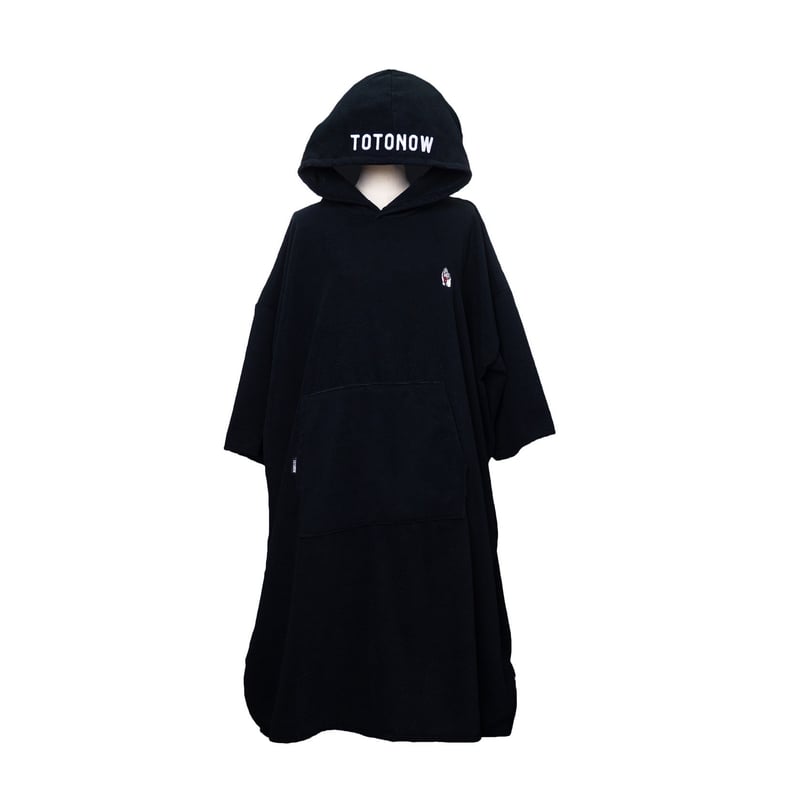 Sauna Poncho / Black | totonow shop Sauna Poncho / Black | totonow shop