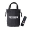 Towel & Nylon Bag / Black