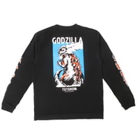 長谷川穂積　Tシャツ 長谷川 穂積 collaboration long sleeve T-shirt / Blac