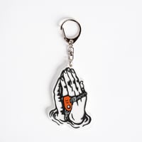 Rubber Key Holder / White