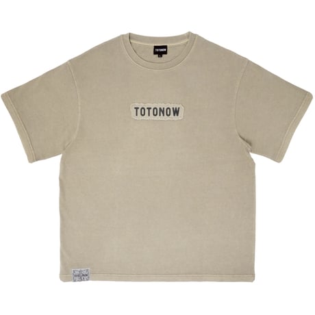 Patchwork T-shirt / Pigment white