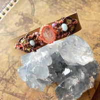 カンテラオパール マクラメブレスレット | Heart&stonesマクラメジュエリー