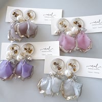 silver flower petal