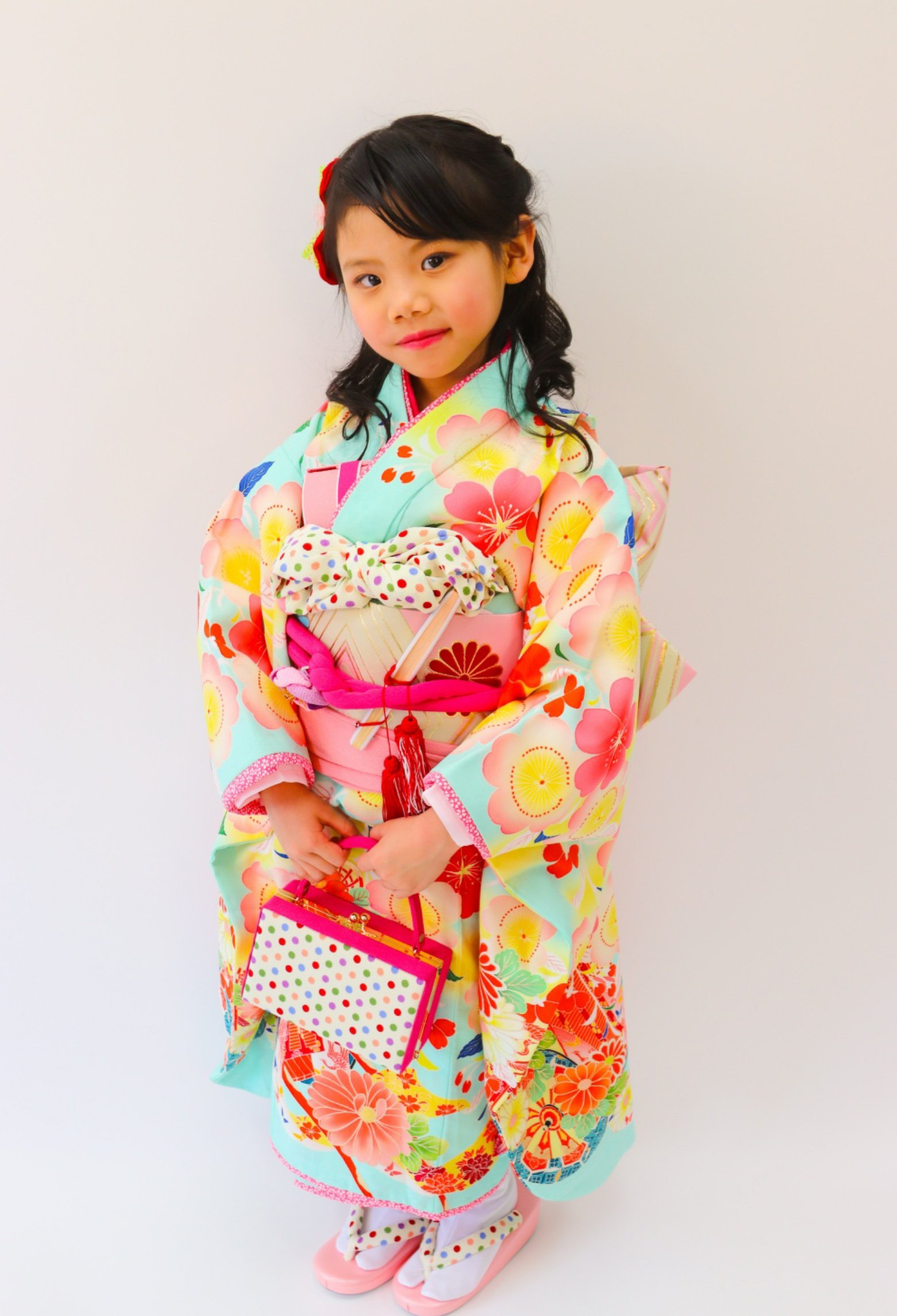 フルセットレンタル往復送料無料】四つ身着物セット 七五三 | Dress