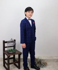 【レンタル往復送料無料】k3336キッズ用メンズスーツ　結婚式　入学・卒業式120〜140、160cm