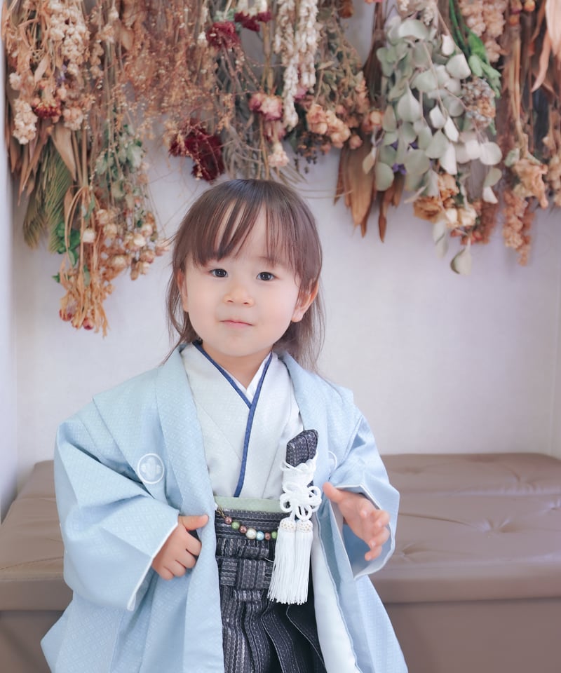 フルセットレンタル往復送料無料】羽織袴セット 七五三 3歳用 | Dress