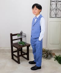 【レンタル往復送料無料】k3331キッズ用メンズスーツ　結婚式　入学・卒業式130〜160cm