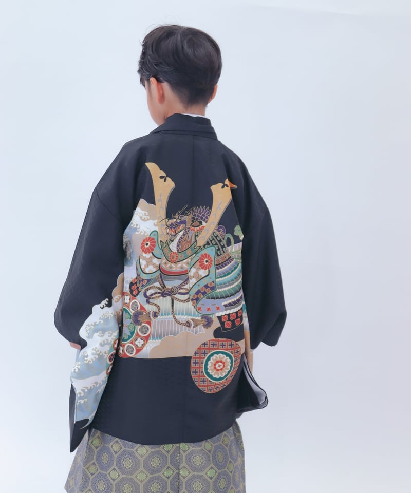 Chirole★［アネモネG］羽織袴3点セット ハンドメイド ꕤ 七五三 1406603500_9c3add5e-5b5b-416e-