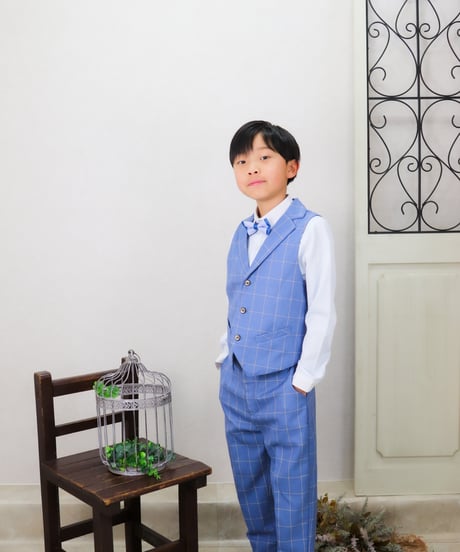 【レンタル往復送料無料】k3331キッズ用メンズスーツ　結婚式　入学・卒業式130〜160cm