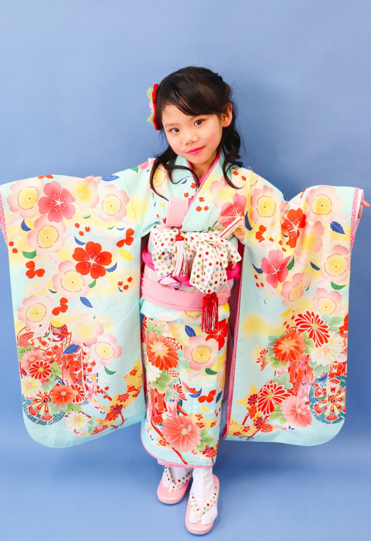 フルセットレンタル往復送料無料】四つ身着物セット 七五三 | Dress