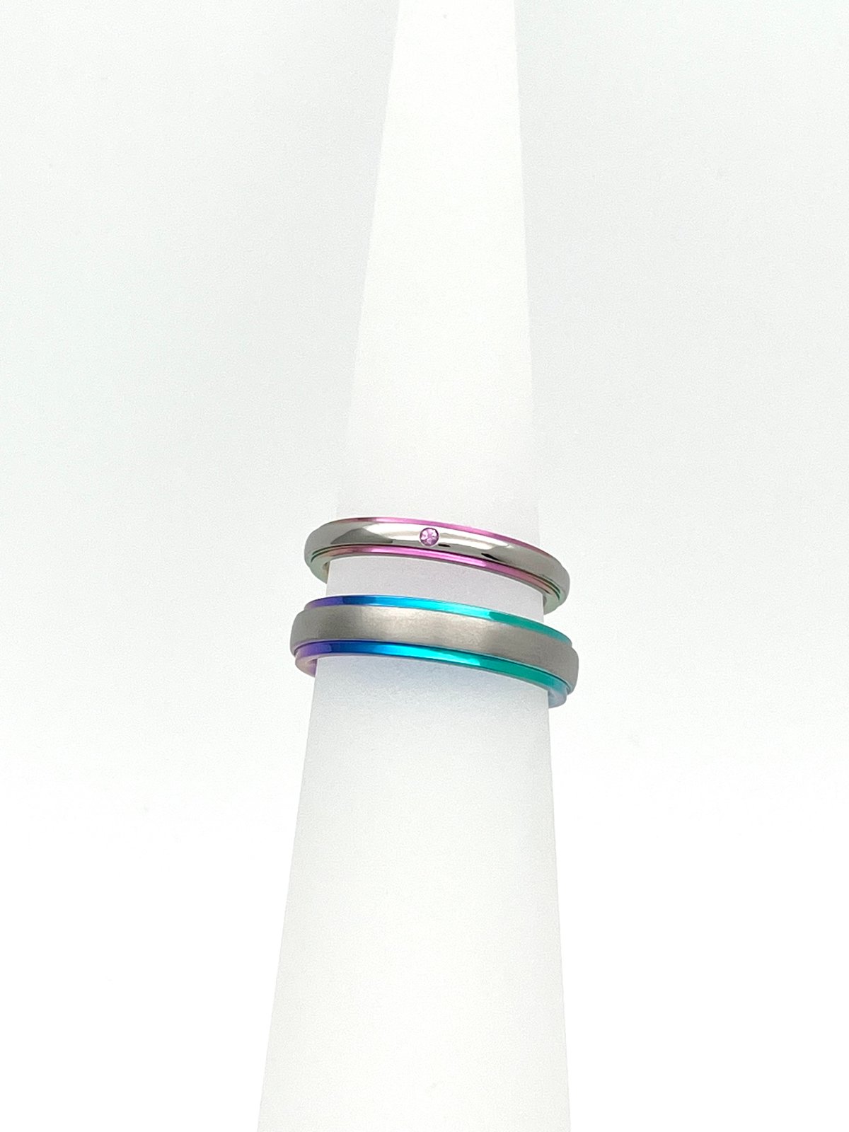 まちゅんなりん K18WGゲルマニウムリング まちゅんなりん様専用 K18WG