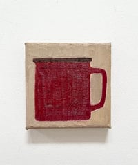 油彩画　履けないジーパン 油彩画履けないジーパン