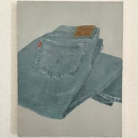 油彩画　履けないジーパン fit=cover,w=200,h=200
